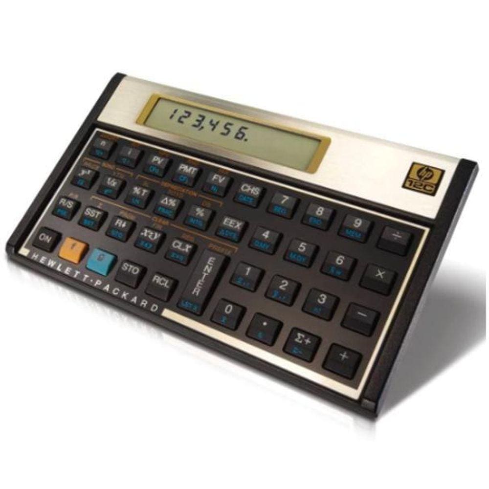 Calculadora Hp 12C Gold Financeira Display Lcd 120 Funções