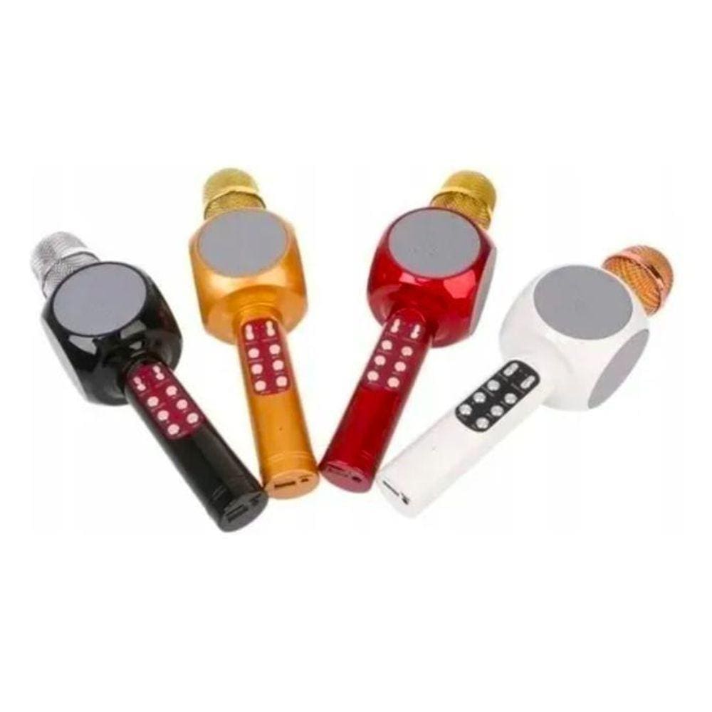 Microfone Karaoke Bluetooth Diversão Garantida