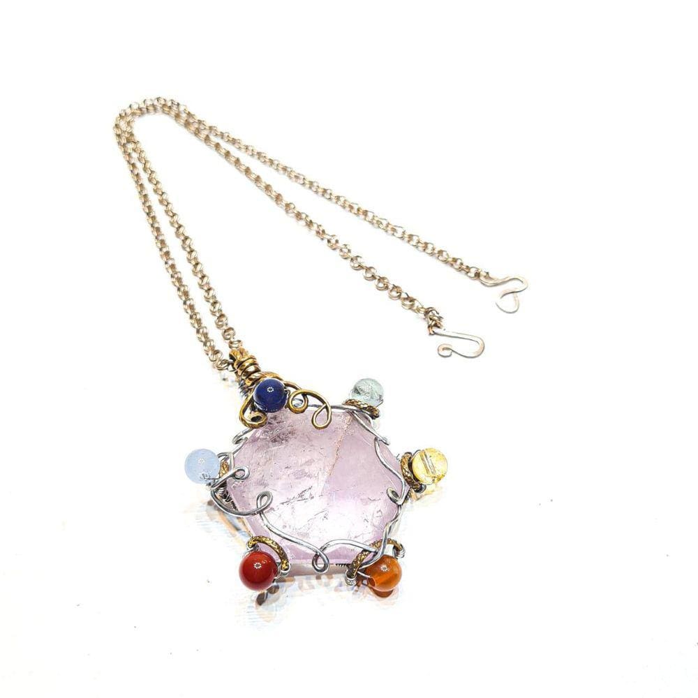 Amuleto Estrela Dos Chakras