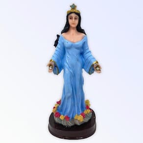Santos Católicos Proteção Em Resina 15 Cm-Selecione O Santo