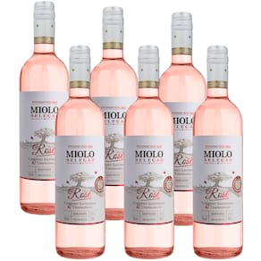 Cx 6 Vinho Miolo Seleção Cabernet Sauvignon & Tempranillo Rosé 750 ml