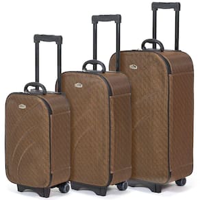Conjunto Mala De Viagem Com 3 Peças Mala P Medida Anac