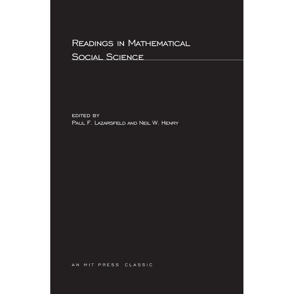 Readings in Mathematical Social Science