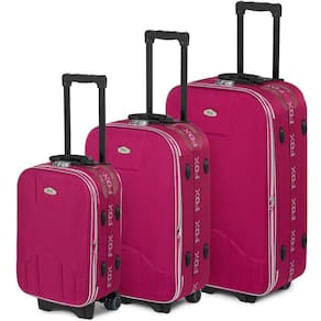 Conjunto Malas Viagem 3 Peças Expansível Mala Pequena Medida