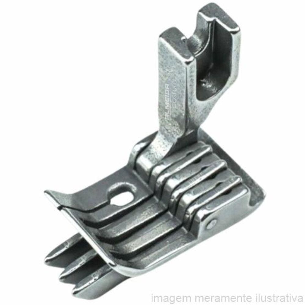 Calcador De Costura Reta Com Guia Flexivel Triplo Do Lado Direito - Sp-18G