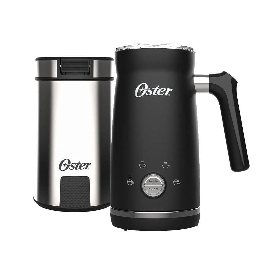 Kit Moedor De Café Inox E Espumador De Leite Oster - 220v 220v