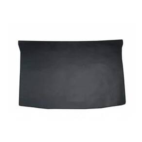 tapete porta malas em cabedal courvin preto para novo prisma