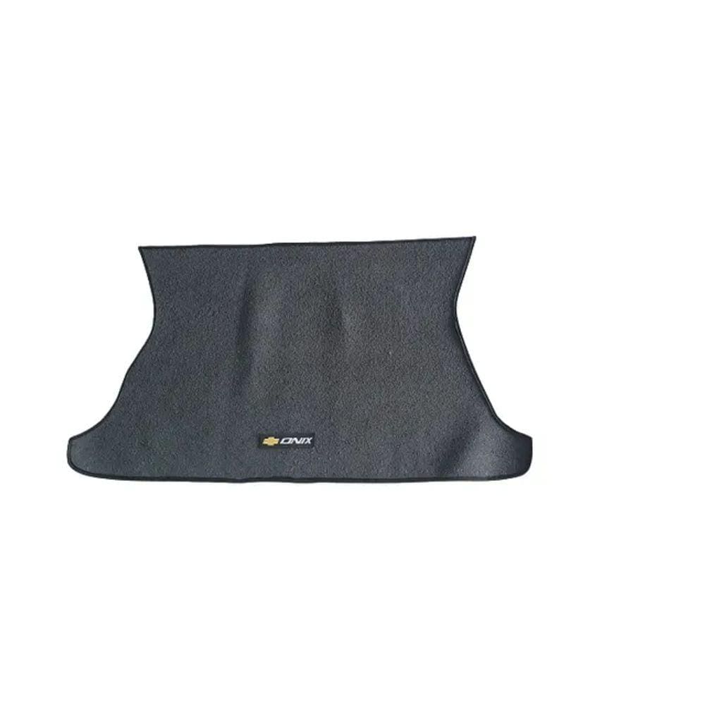 tapete porta malas de borracha pvc carbono para onix 2012 a 2019