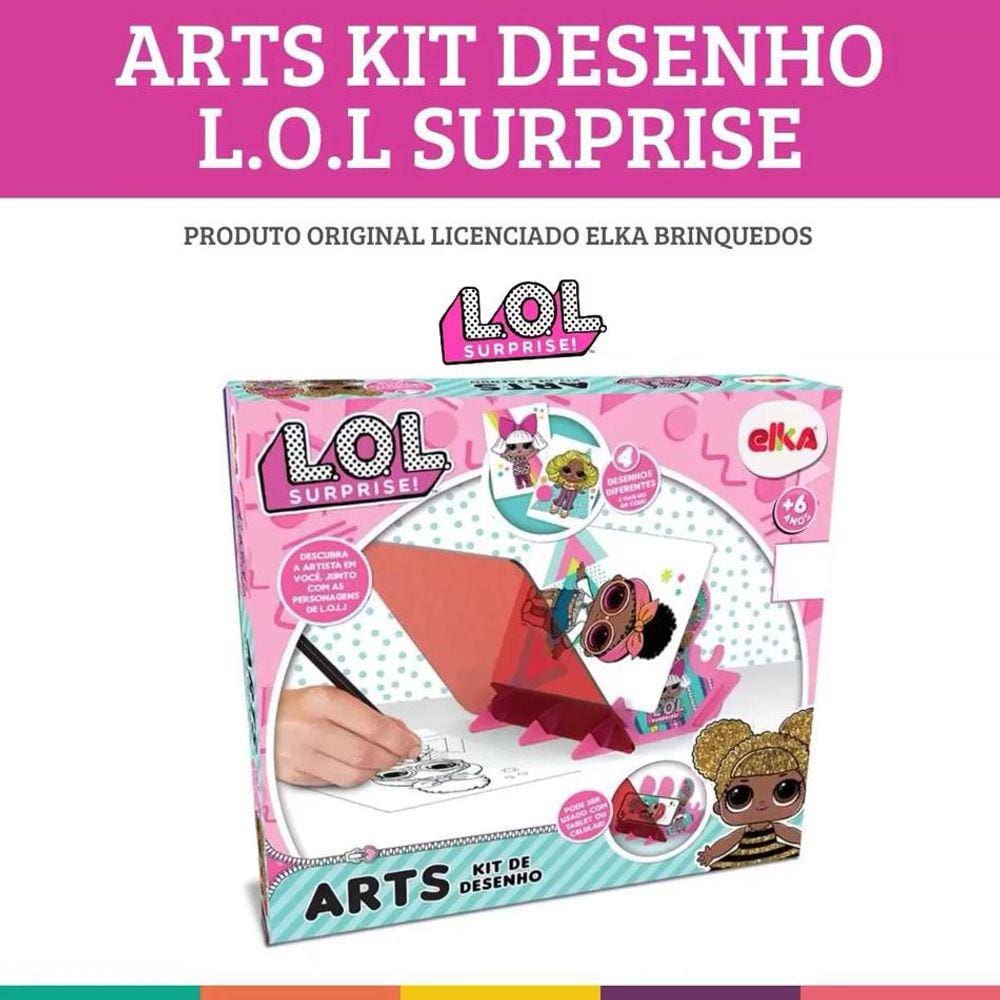 Kit desenho L. O. L. surprise 1231 Elka