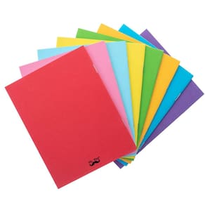 Cadernos Mr. Pen Colorful Blank 10,7 x 14 cm, 32 páginas, pacote com 8
