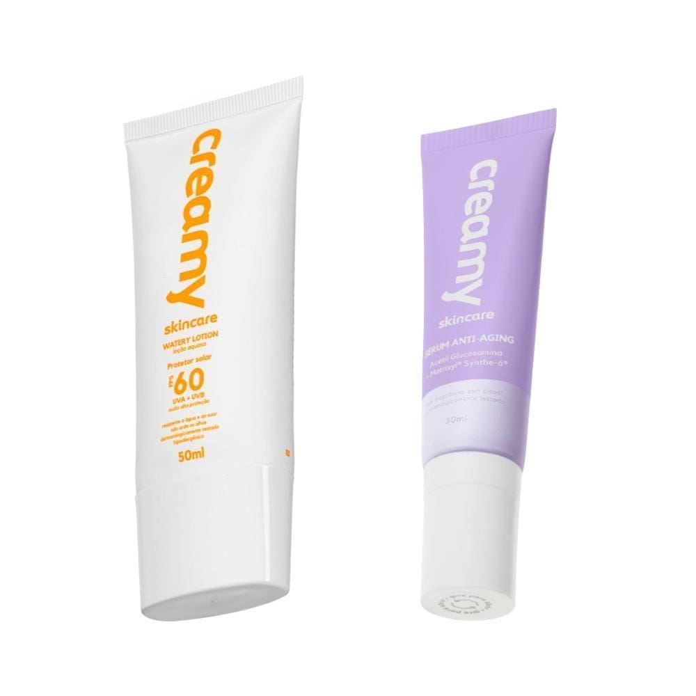 Kit Creamy Drops Serúm Anti-Aging 30Ml+Protetor Solar Fps 60