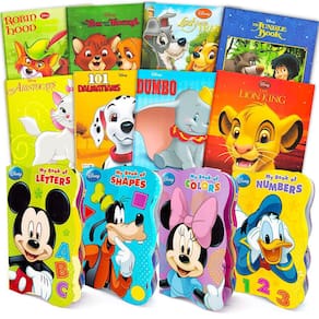 Conjunto de livros Crenstone Disney Mickey Mouse Bedtime Stories x12