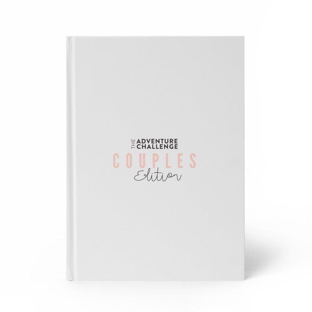 Livro de raspadinha da edição para casais do Adventure Challenge