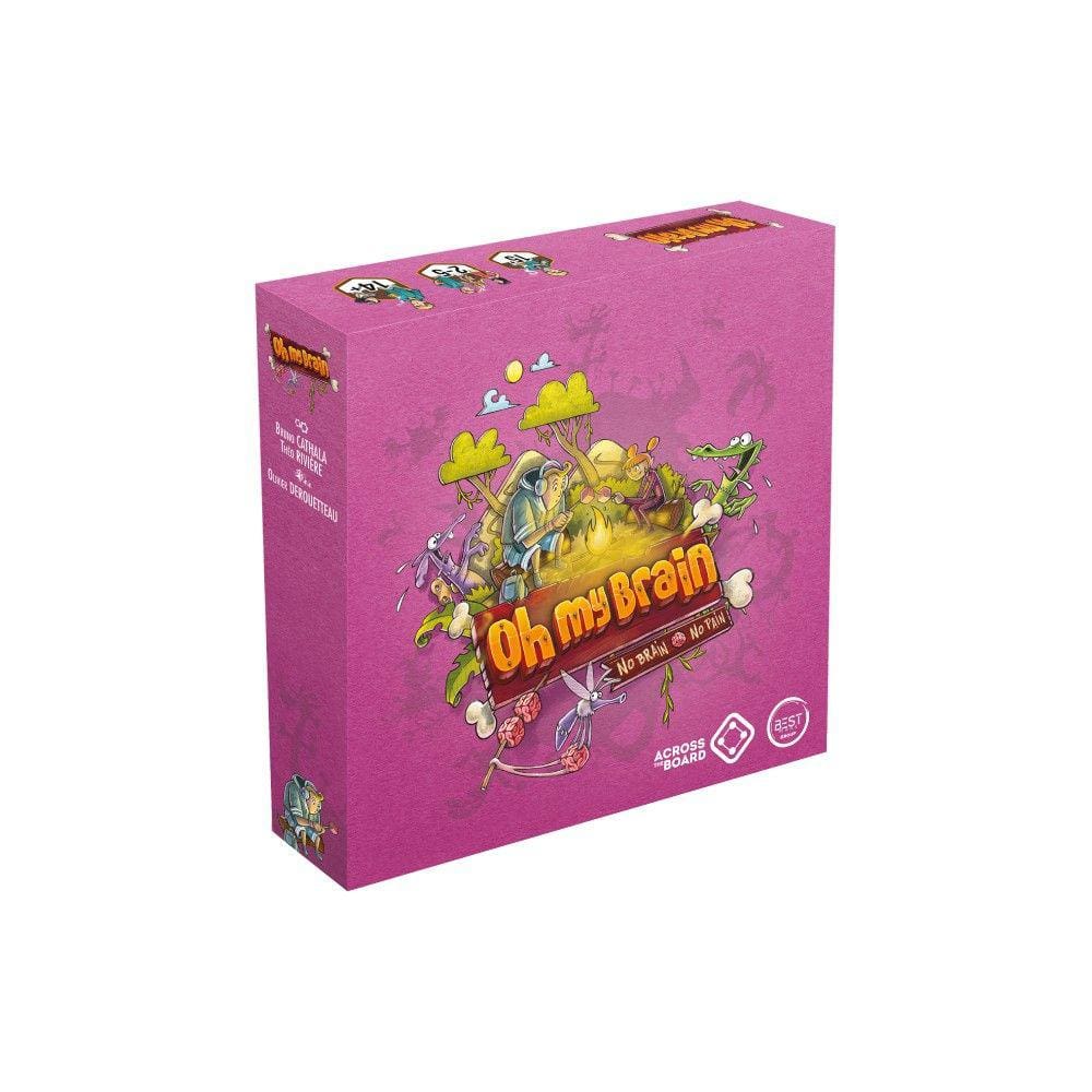 Oh My Brain Jogo de Cartas Across the Board
