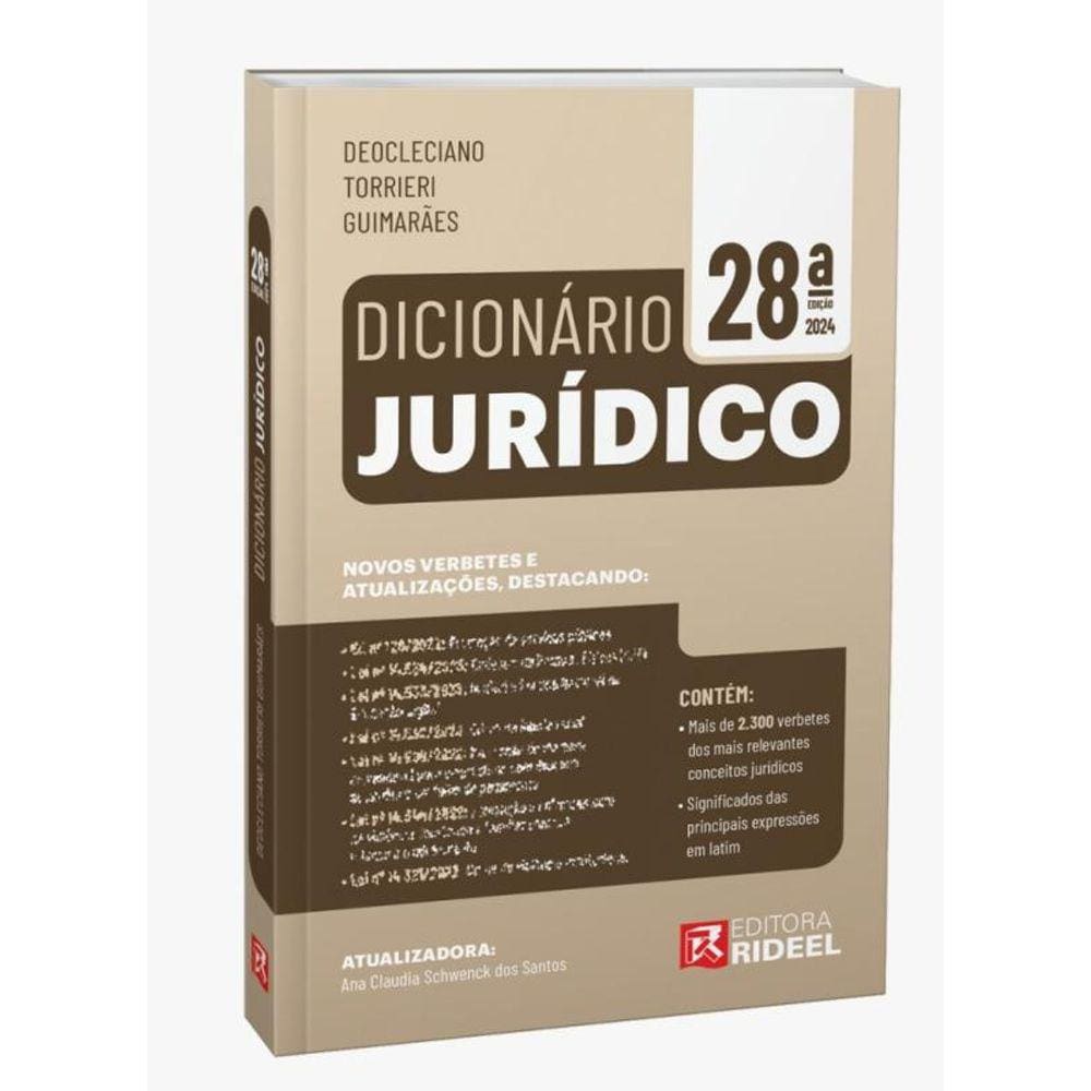 Dicionário Jurídico 2024 28ª Edição