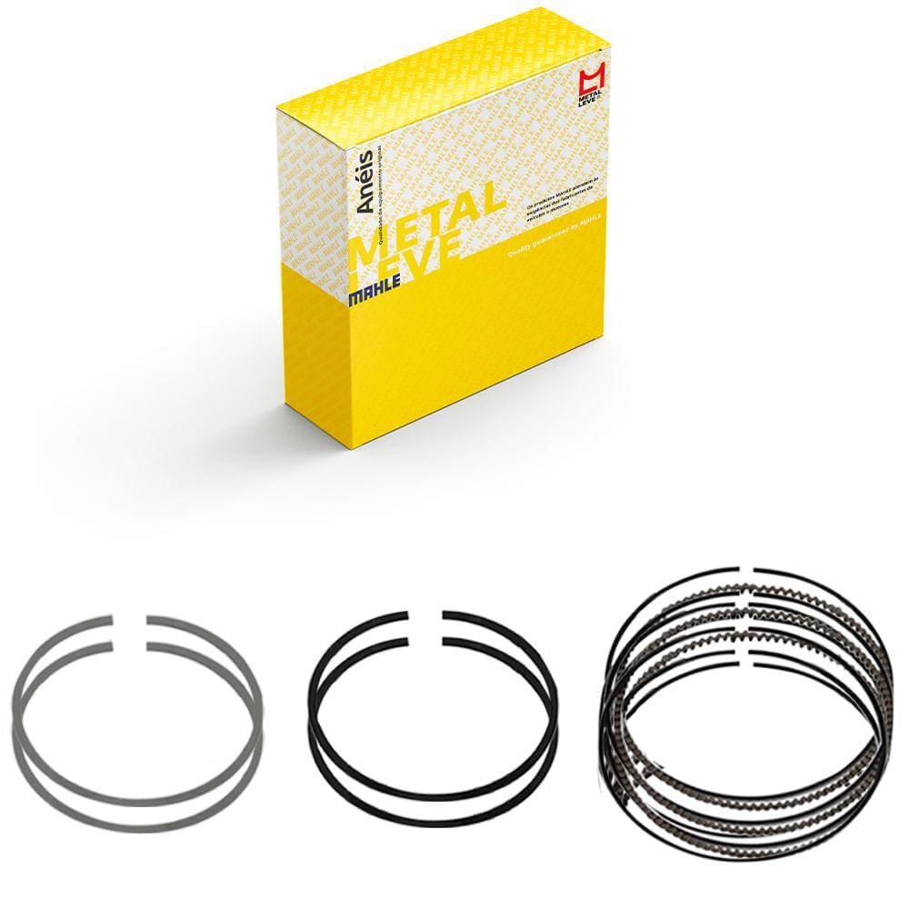 Jogo Anel Segmento STD Boxer Ducato Jumper 2.3 16V Mahle