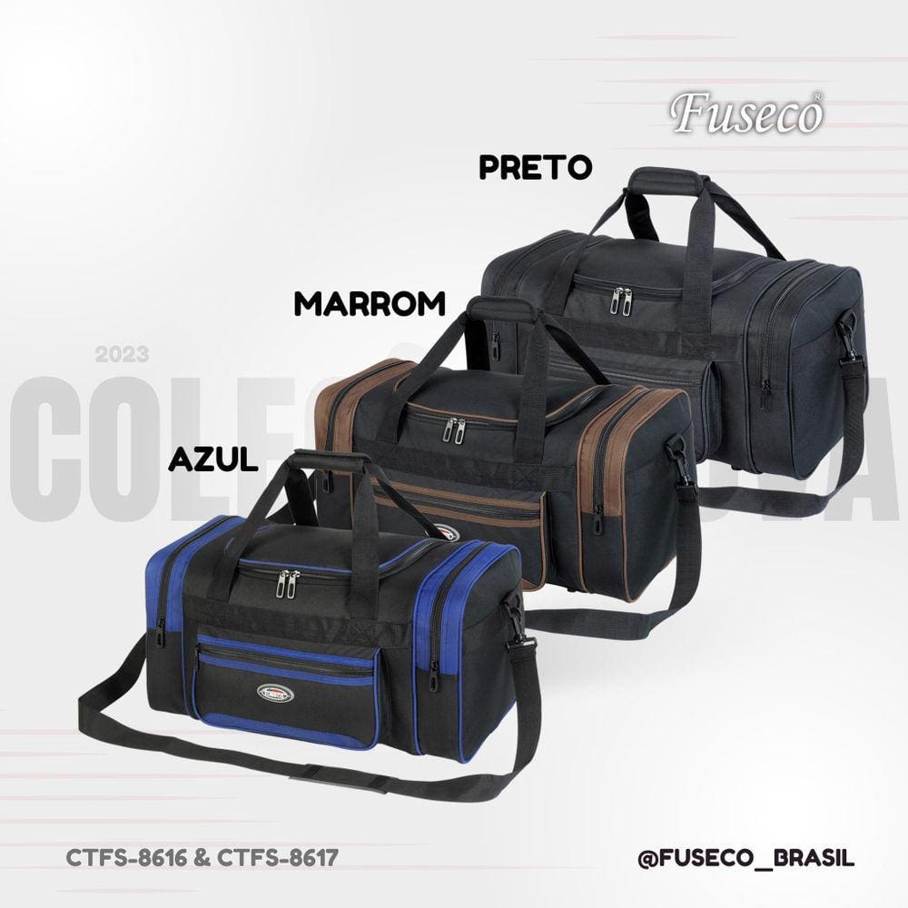 Sacola Bolsa Mala De Viagem Grande Com Alça de Mão Fuseco Ref CTFS-8617