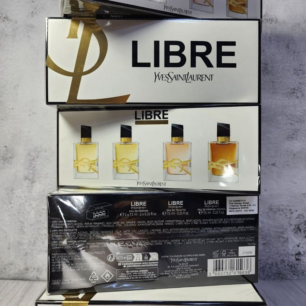 Kit Miniatura Libre 4 X 7,5ml Yves Saint | Ponto