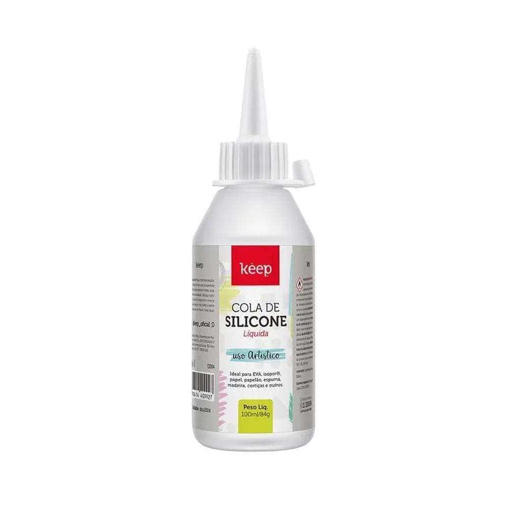 Cola de silicone liquida 100ml Ei084 - Keep