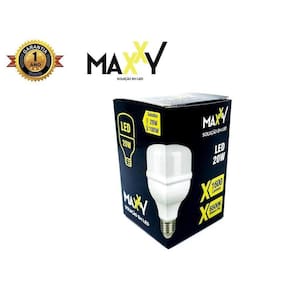 Kit 5 Lâmpada Led Bulbo 20W E27 Bivolt Luz Branca 6500K