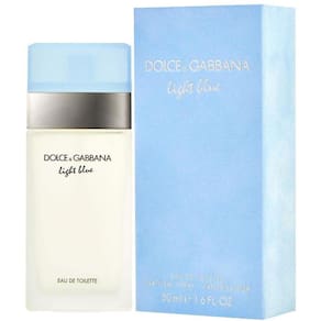 Perfume Feminino D & G Light Blue Dolce & Gabbana Eau De Toilette Spray 50 Ml