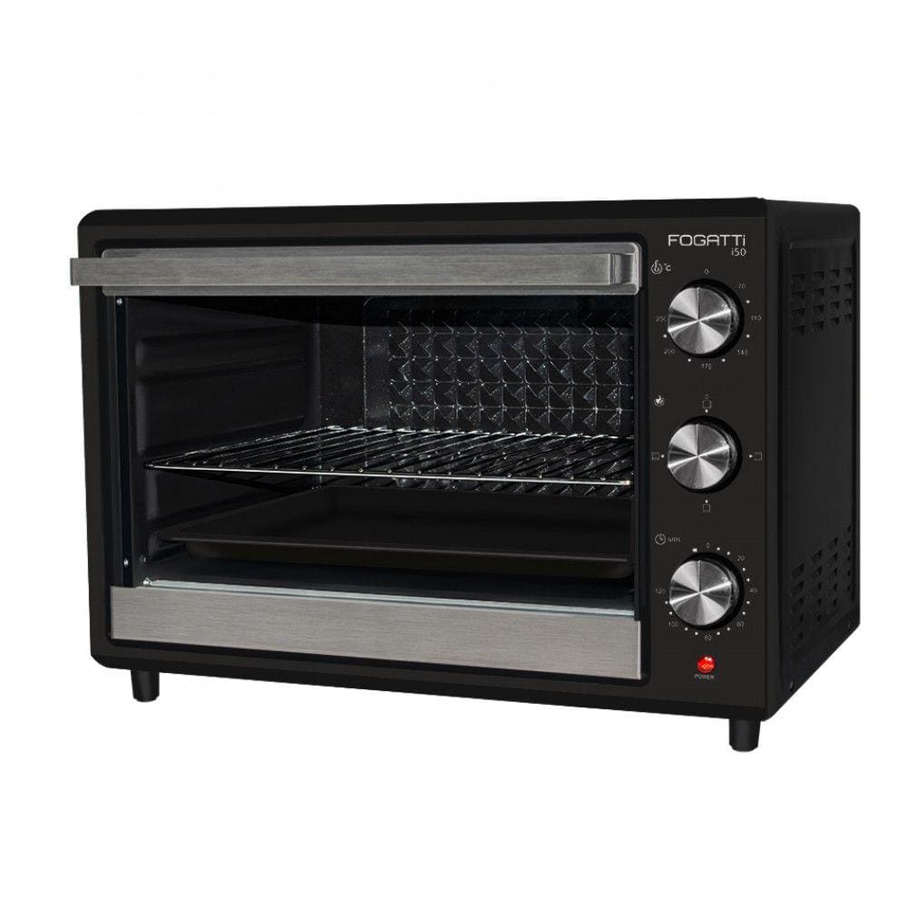 Forno Elétrico de Bancada 50 Litros Fogatti Black i50
