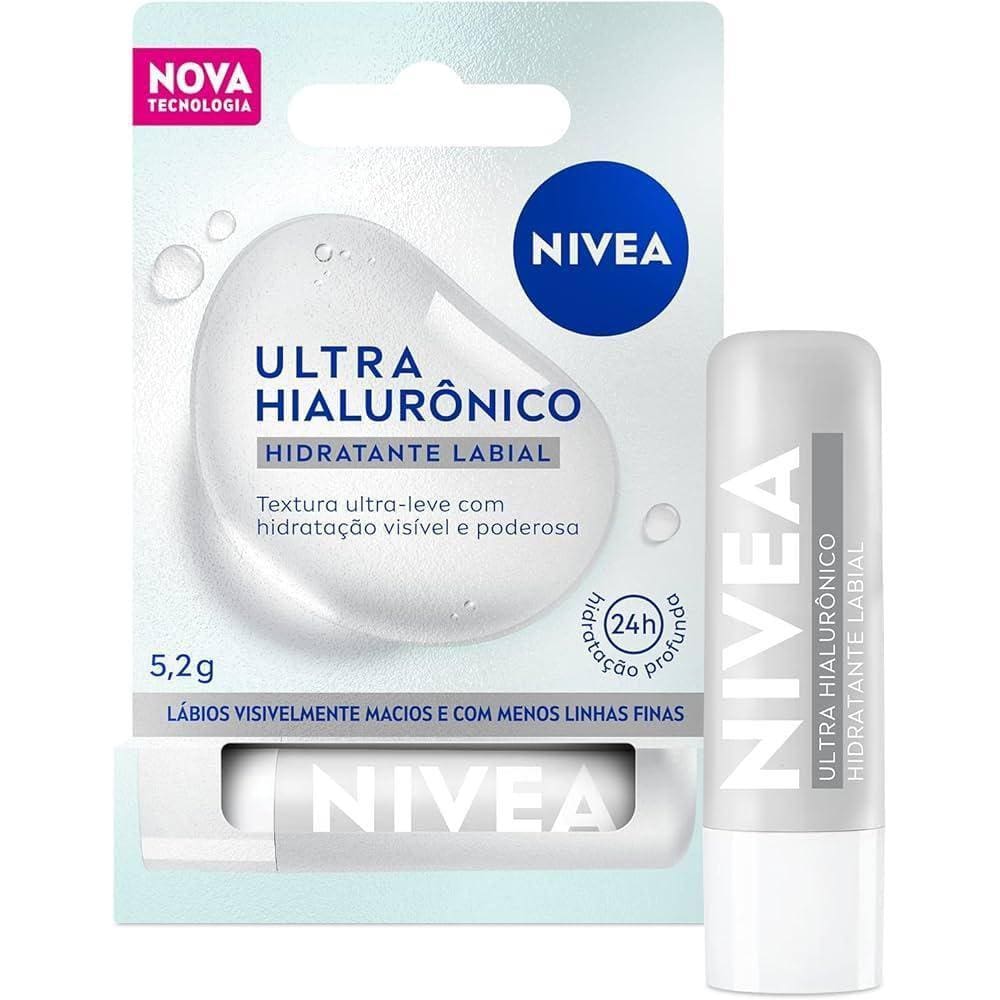 Nivea Ultra Hialurônico Hidratante Labial 5,2G