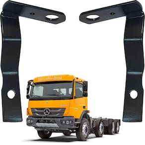 2 Suporte Antena Px Dianteiro Frontal Coluna Mb Mercedes Benz Atego