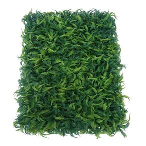 Placa Artificial Luckyflor Muro Jardim 40X60Cm Samambaia 6Un