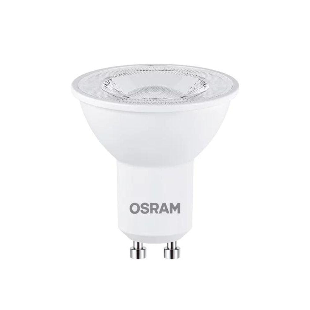 5 Lâmpadas Led Dicroica Par16 4w Gu10 6500k Osram