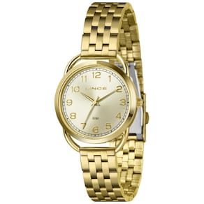 Relógio Lince Feminino Ref: Lrg4779l36 C2kx Casual Dourado