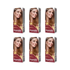 Coloraçao Probelle Burguesinha 7.37 Lou Dou Marrom-Kit C/6Un