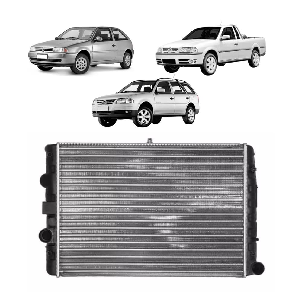 Radiador Automotivo Volkswagen Saveiro 1.0 Visconde 1997 A 2008
