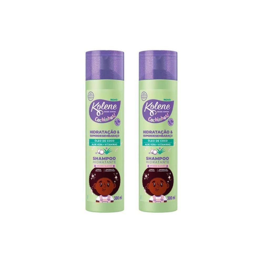 Shampoo Kolene 300Ml Cachinhos - Kit Com 2Un