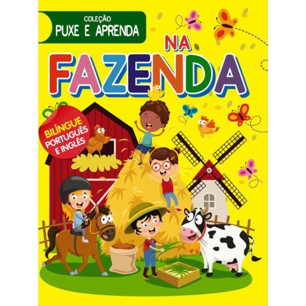 Coleção Puxe E Aprenda - Na Fazenda