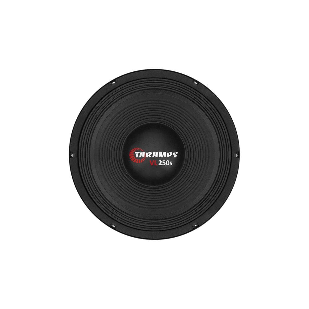 Alto Falante Woofer Taramps Vl 250s 10 Pol 125w Rms 4 Ohms