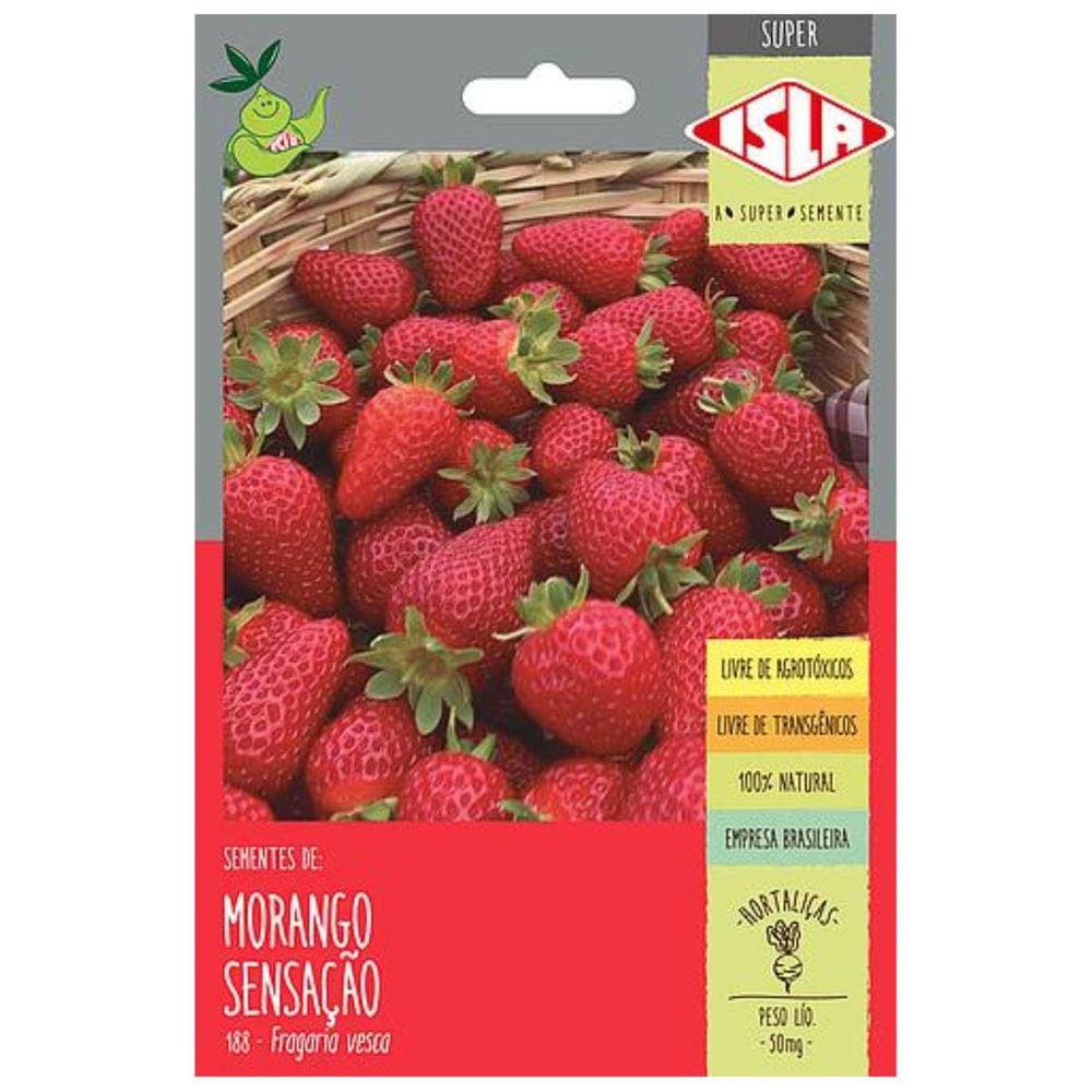 Sementes de Morango Sensação Super ISLA