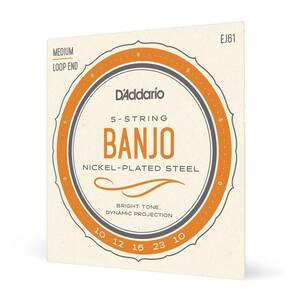 Encordoamento Banjo 5c D Addario Nickel Plated Steel Ej61 [f035]