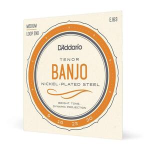 Encordoamento Banjo Tenor D Addario Nickel Plated Steel Ej63 [f035]
