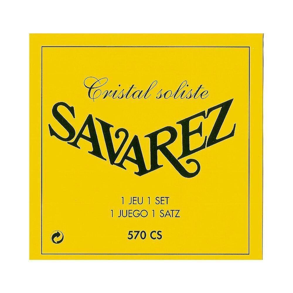 Encordoamento Violão Nylon Savarez Cristal Soliste 570cs [f035]