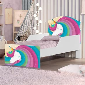 Cama Infantil Lindo Unicórnio Com Colchão