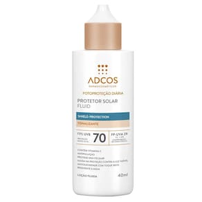 Adcos Protetor Solar Facial - Shield Protection Fluid Tonalizante FPS 70 Universal 40ml 7897975698720 ADCOS