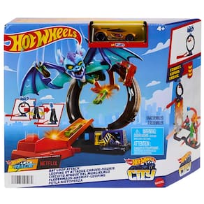 Hot Wheels Pista City Ataque Do Morcego HTN78 Mattel