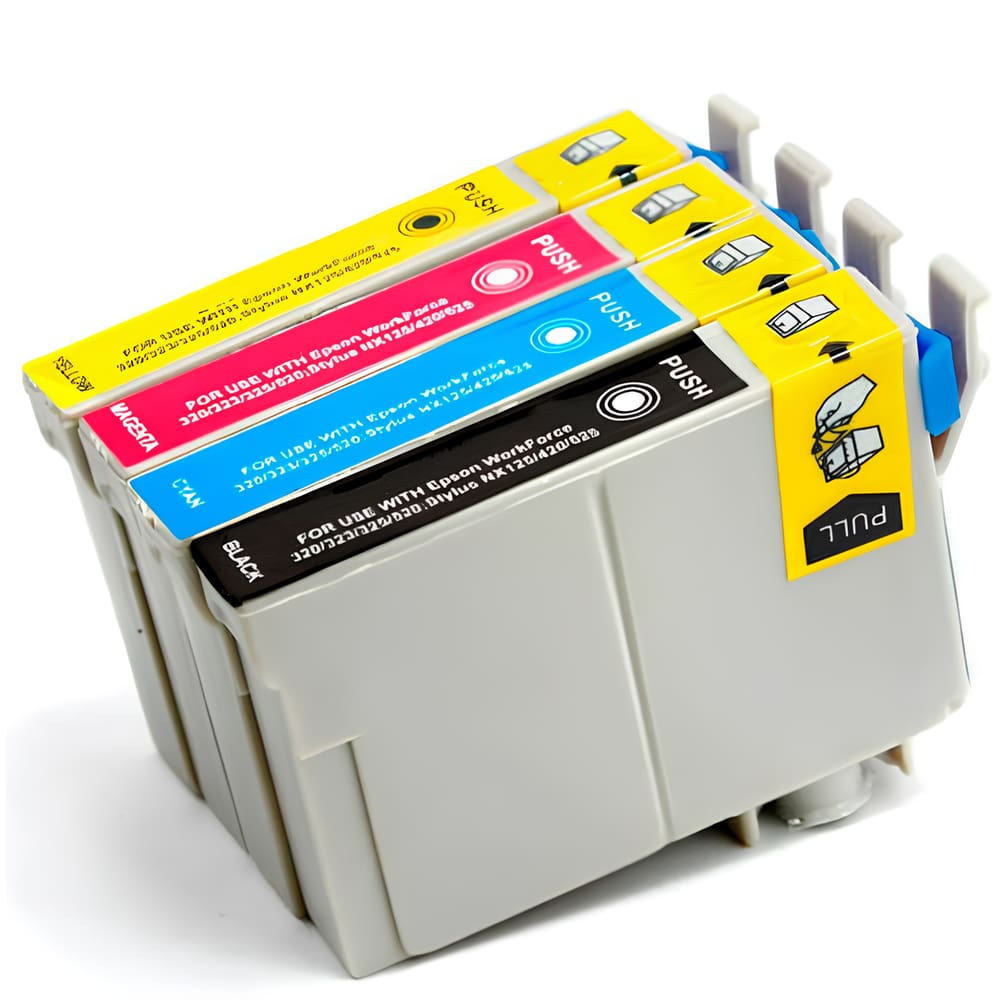 Kit Cartucho Compatível Epson T117120 e CMYK