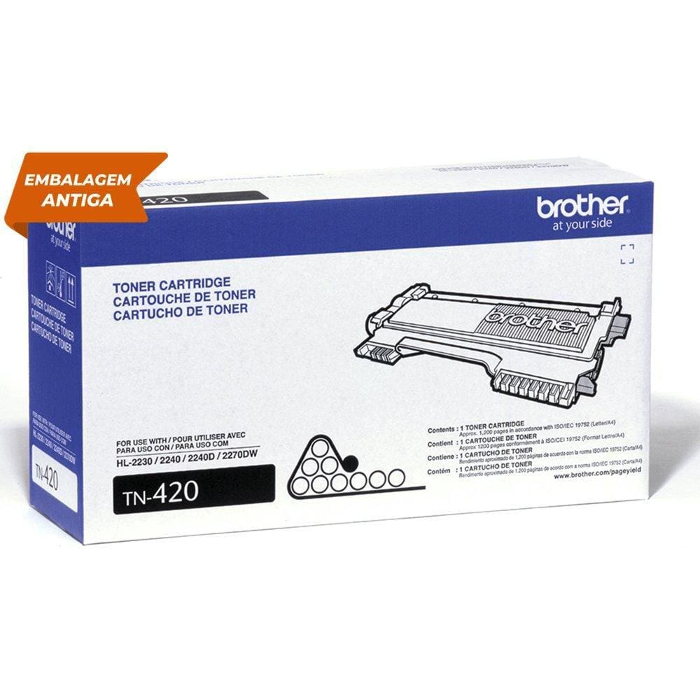 Cartucho Toner Brother TN-420 Preto