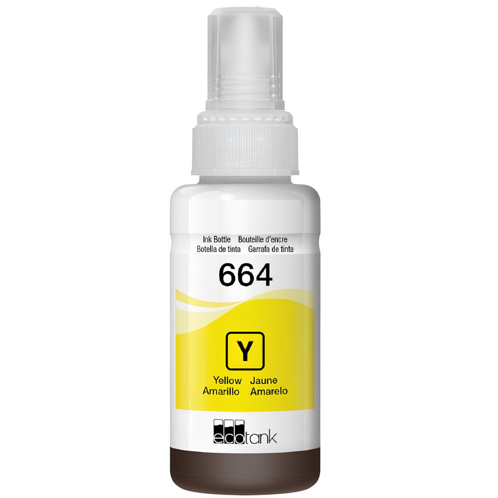 Refil de Tinta Compatível Epson L656 T664420 Yellow