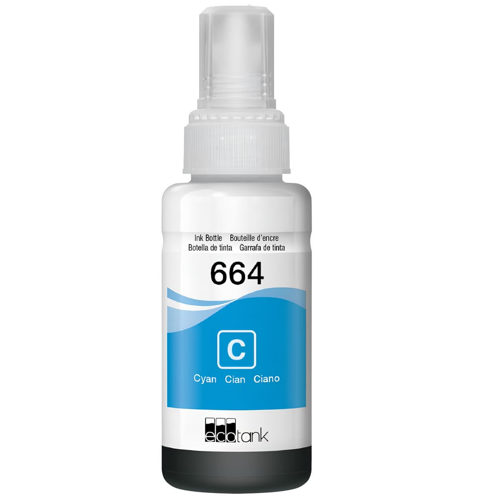 Refil de Tinta Compatível Epson L575 T664220 Cyan