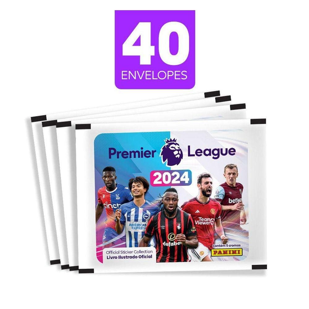 PREMIER LEAGUE 2023-2024 - Kit Com 40 Envelopes