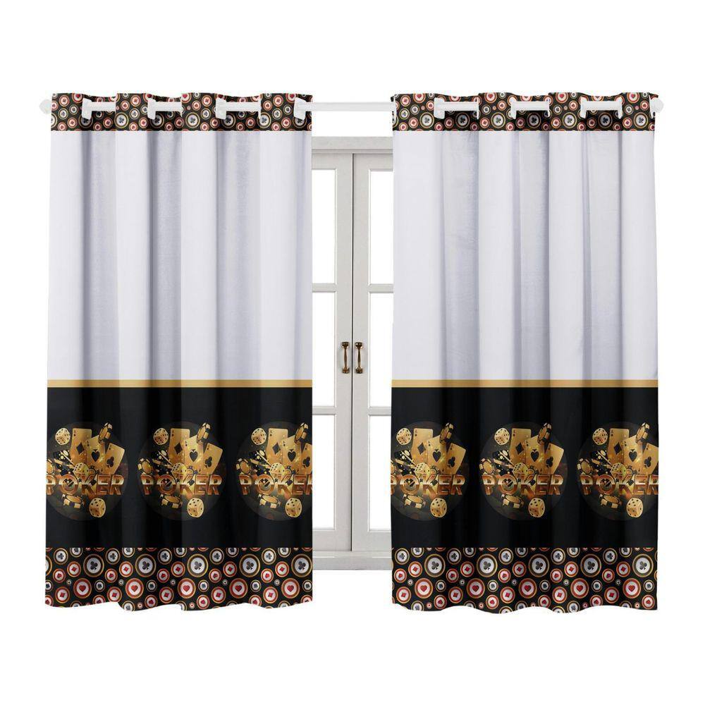 Cortina Sala Cozinha 2.00X1.50M Poker Premium