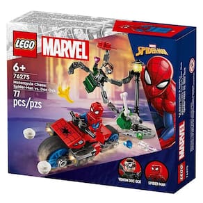Lego Marvel - 76275 Perseguição Homem Aranha Vs Doc Ock